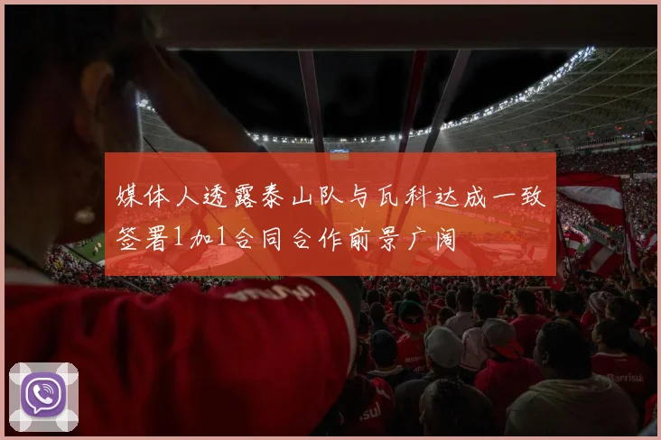 媒体人透露泰山队与瓦科达成一致签署1加1合同合作前景广阔